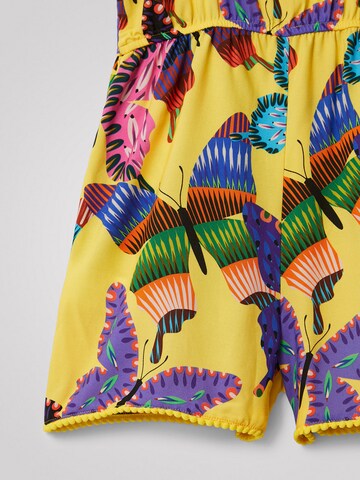 Desigual Dungarees 'Universo' in Yellow