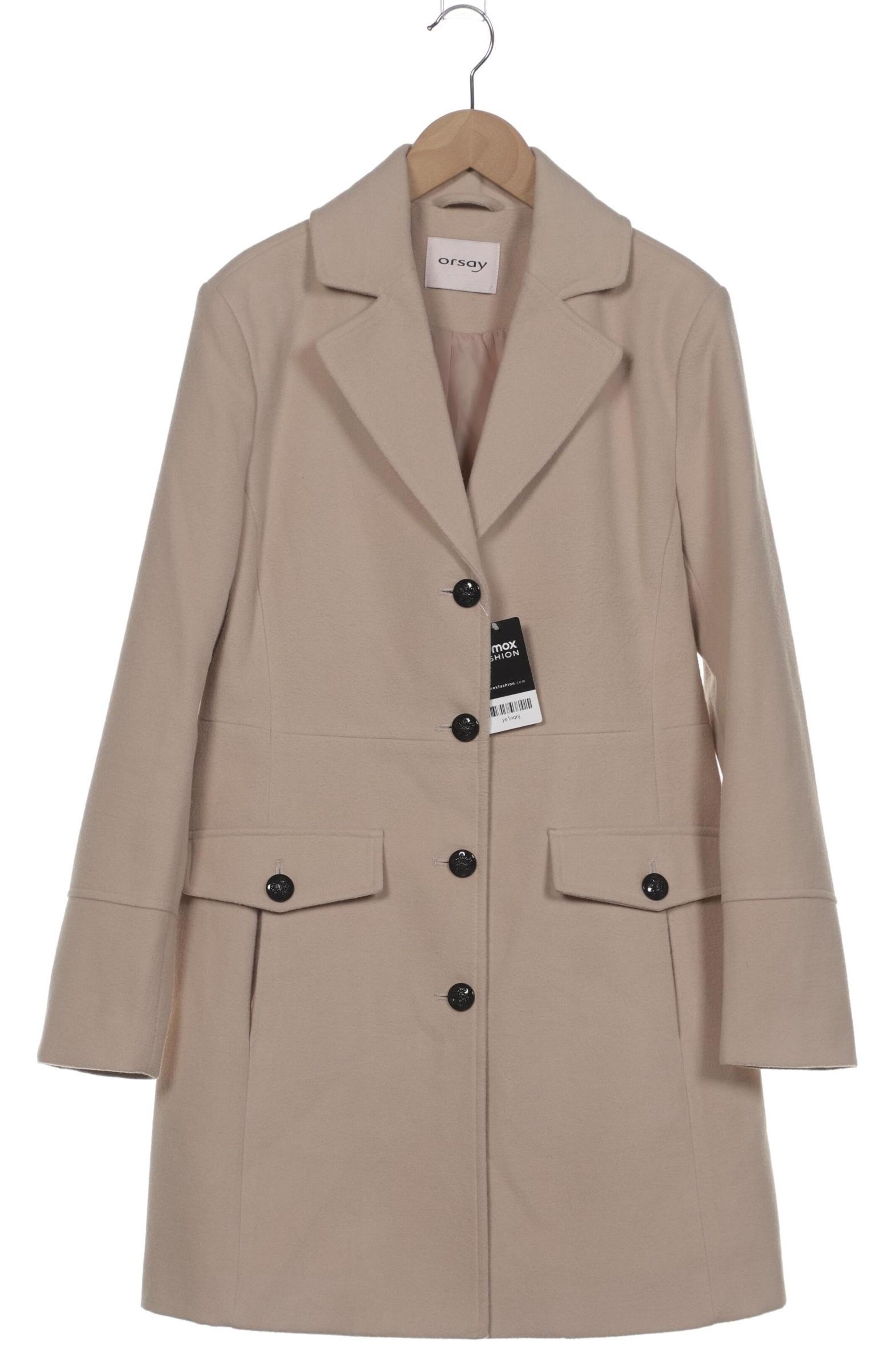 Orsay Jacket & Coat in M in Beige: front