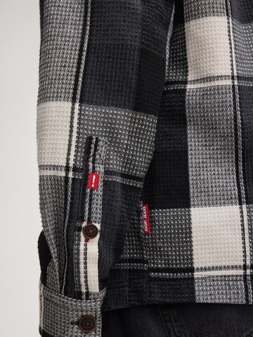 JOOP! Jeans Regular fit Overhemd 'Harvi' in Zwart