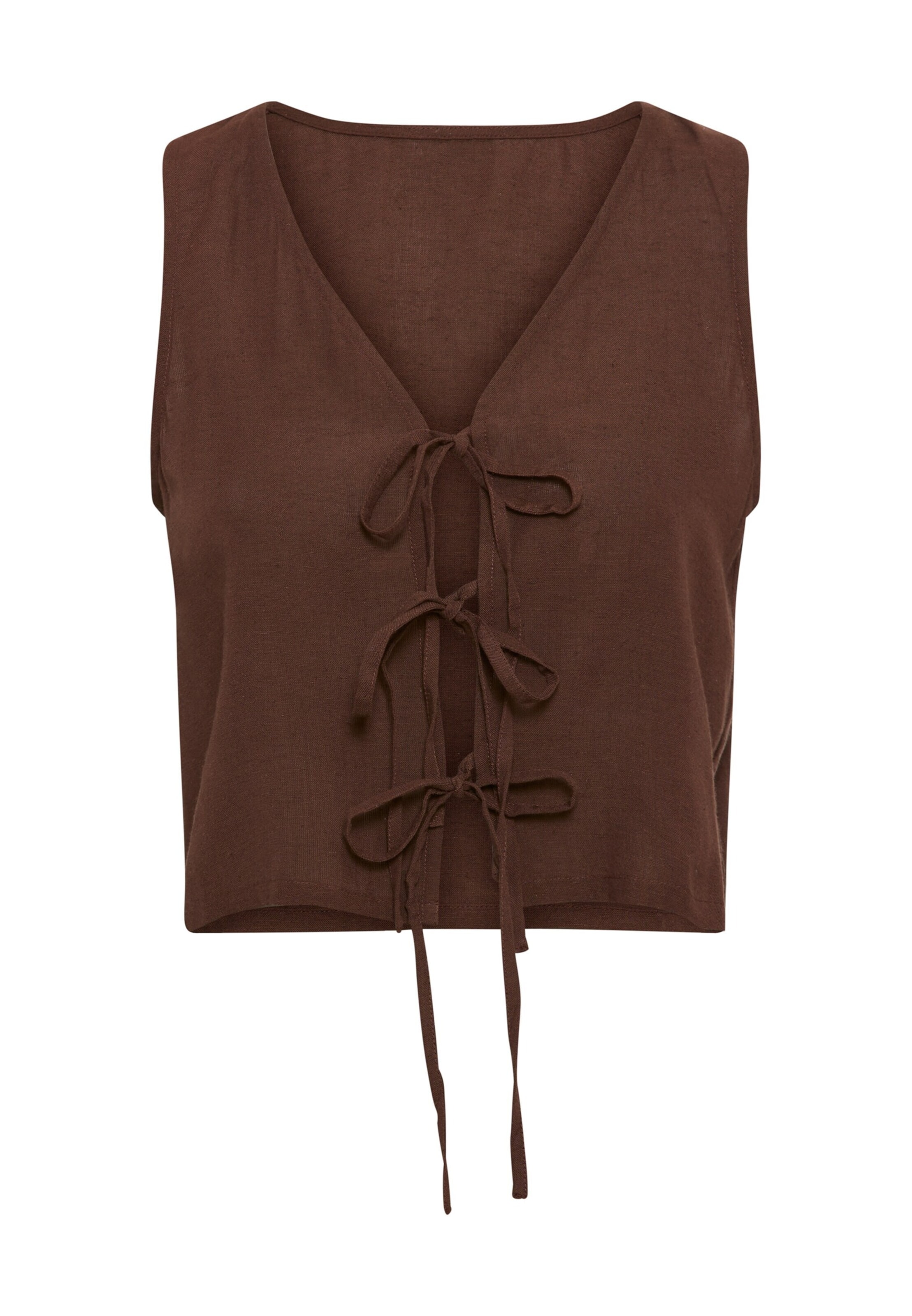 LSCN by LASCANA Блузка в Коричневый: спереди