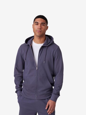Next Sweatjacke in Blau: Vorderseite