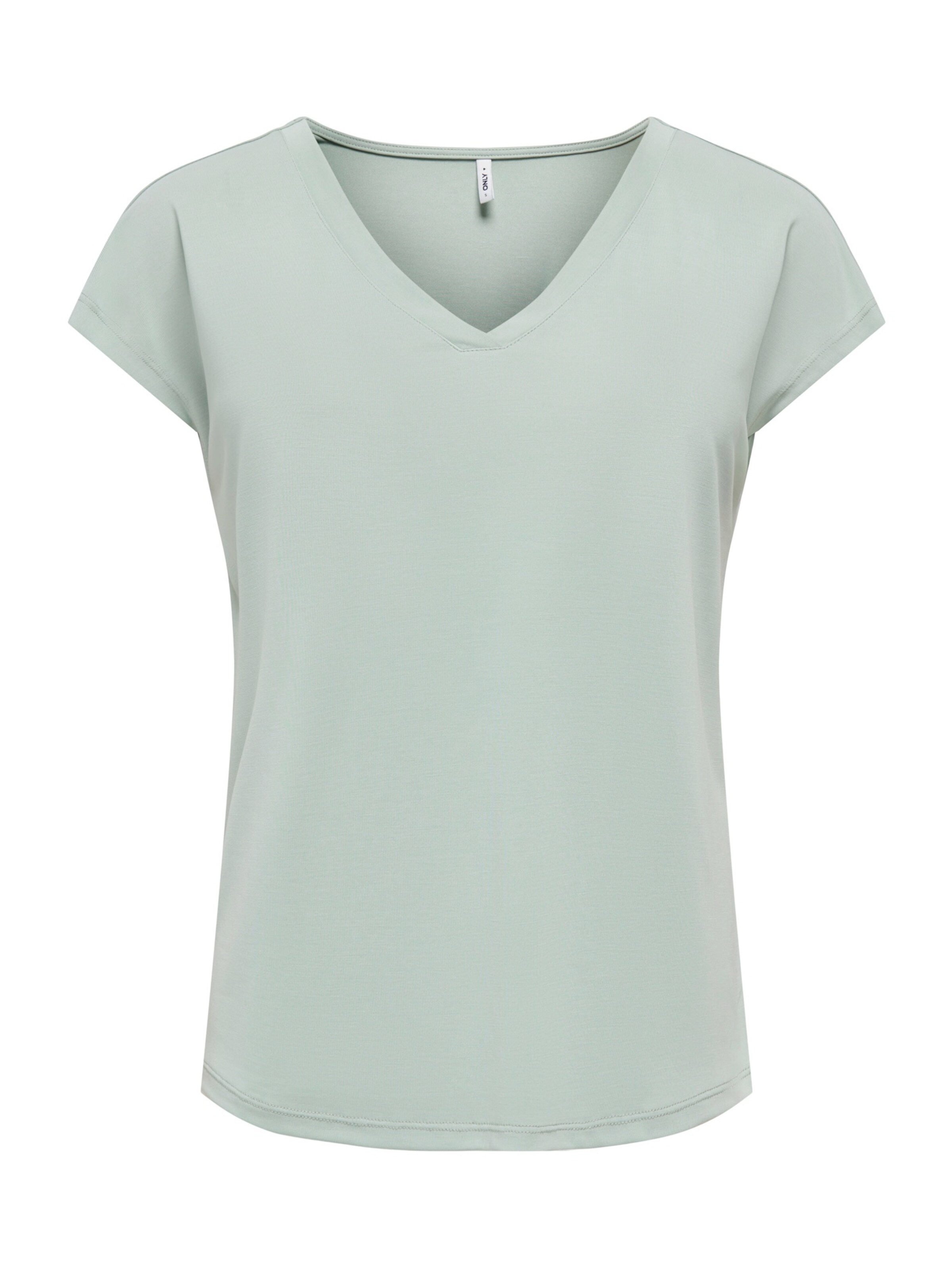 T-shirt 'ONLFREE' ONLY en vert : devant
