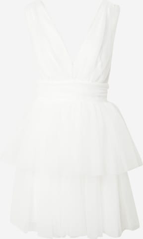 Gina Tricot Cocktailklänning i vit: framsida