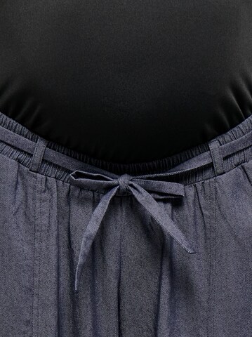 Only Maternity Loosefit Broek in Blauw