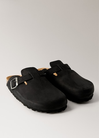 MANGO Mules 'Pim' in Grey