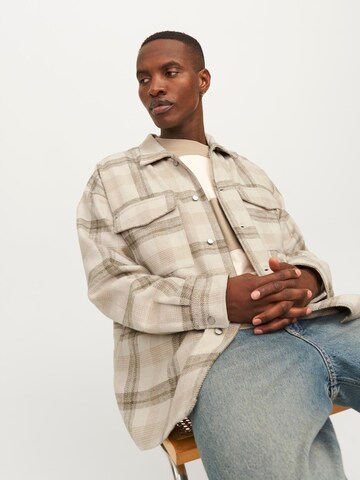 Comfort fit Giacca di mezza stagione 'JORVesterbro' di JACK & JONES in bianco