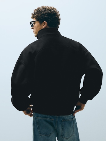 Veste mi-saison Bershka en noir