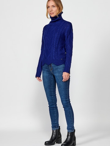 KOROSHI Pullover in Blau