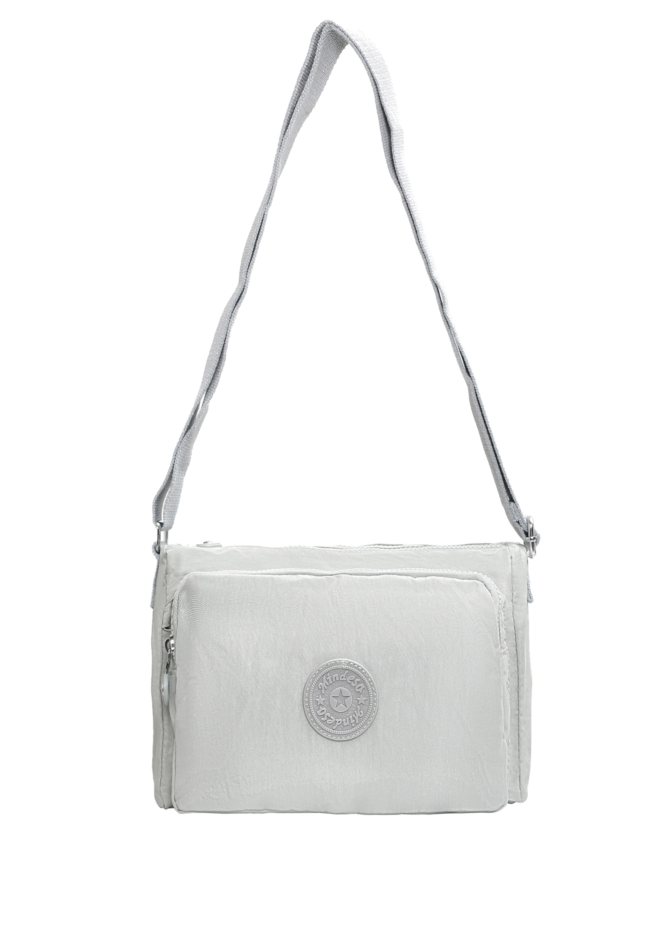 Mindesa Crossbody bag in Grey: front