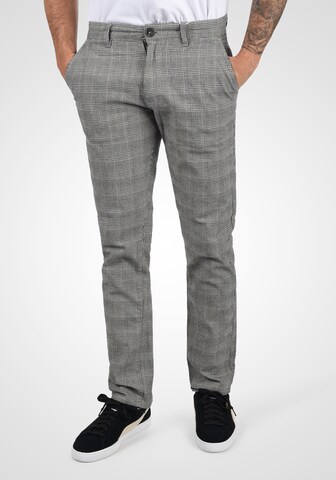 BLEND Regular Chino Pants 'Chester' in Grey: front