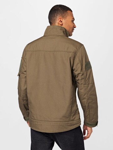 Brandit Fleece Jacket in Green