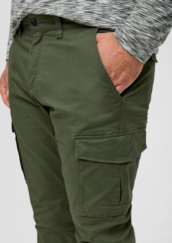 s.Oliver Tapered Cargo Pants in Green