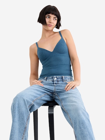 Haut ' Blue ZERO Feel Bliss THE UP ' SLOGGI en bleu