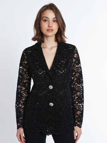 Ana Alcazar Blazers 'Saha' in Zwart: voorkant
