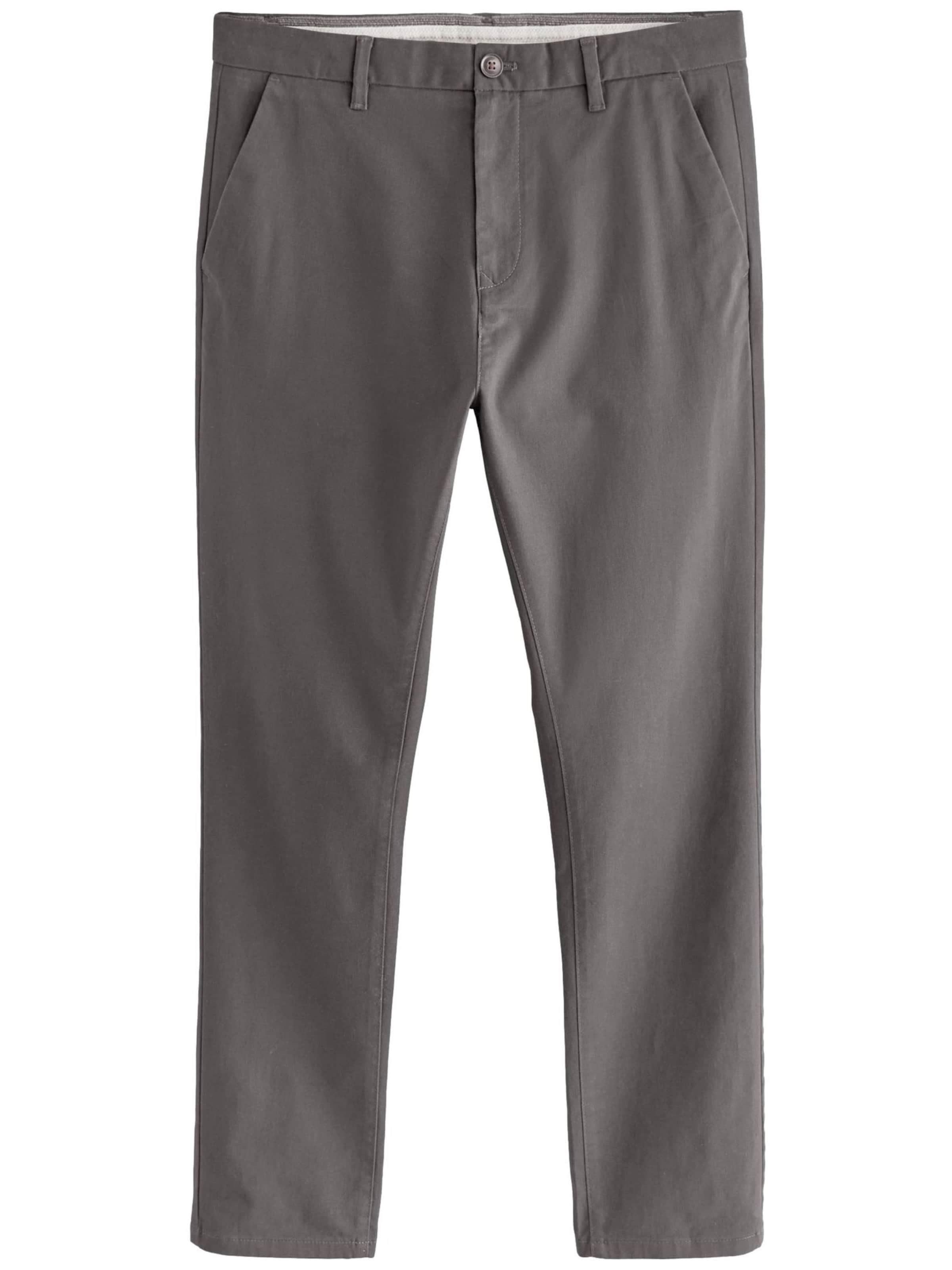 Skinny Pantaloni eleganți de la Next pe gri: față