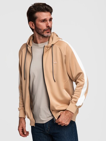 Ombre Sweatshirt in Beige