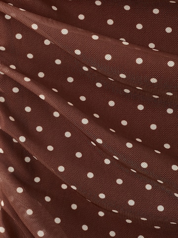 MANGO Kleid 'TOPI' in Braun