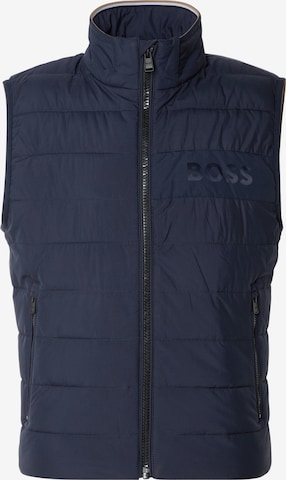 Gilet 'H-Cenito' di BOSS in blu: frontale