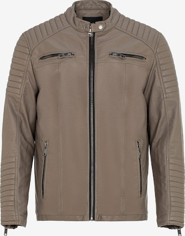 Redbridge Between-Season Jacket in Grey: front