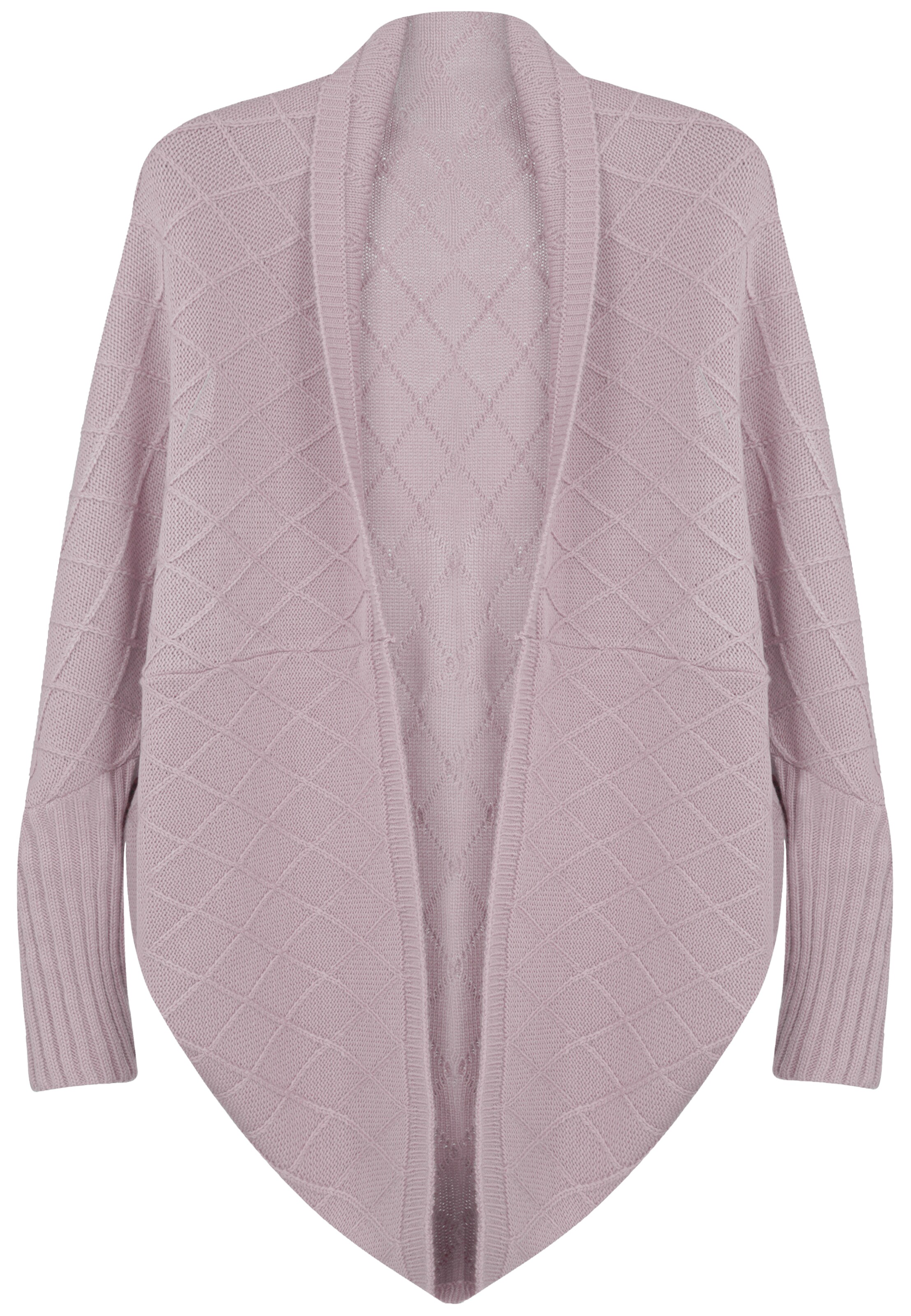 rozā Jimmy Sanders Adīta jaka: no priekšpuses