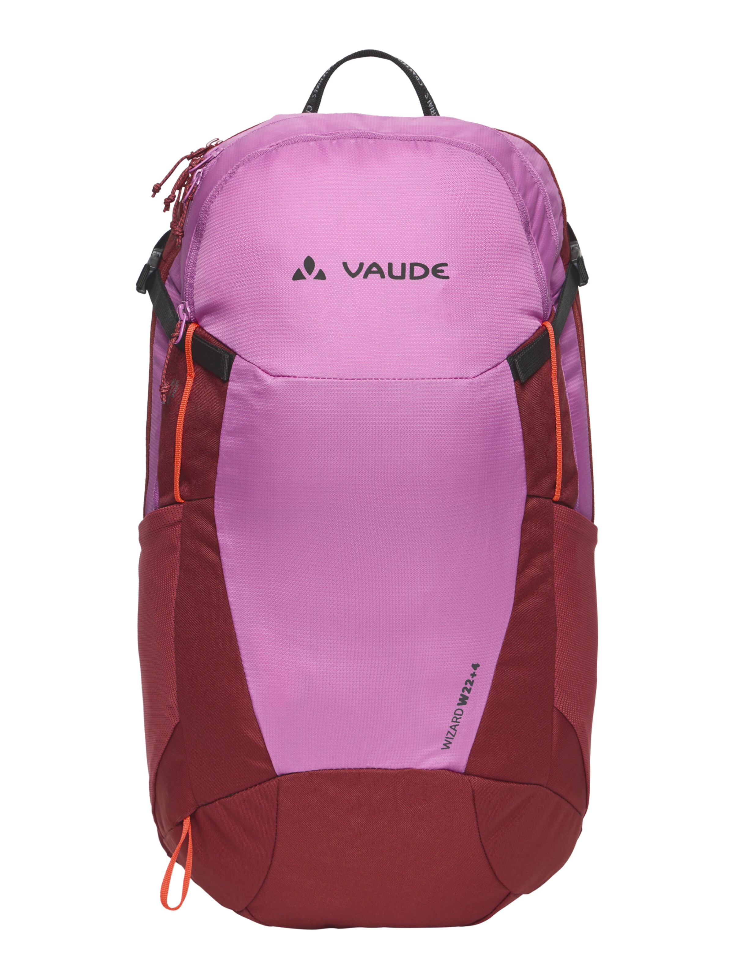 VAUDE Sports backpack 'Wizard' in Rose / Dark red / Black, Item view