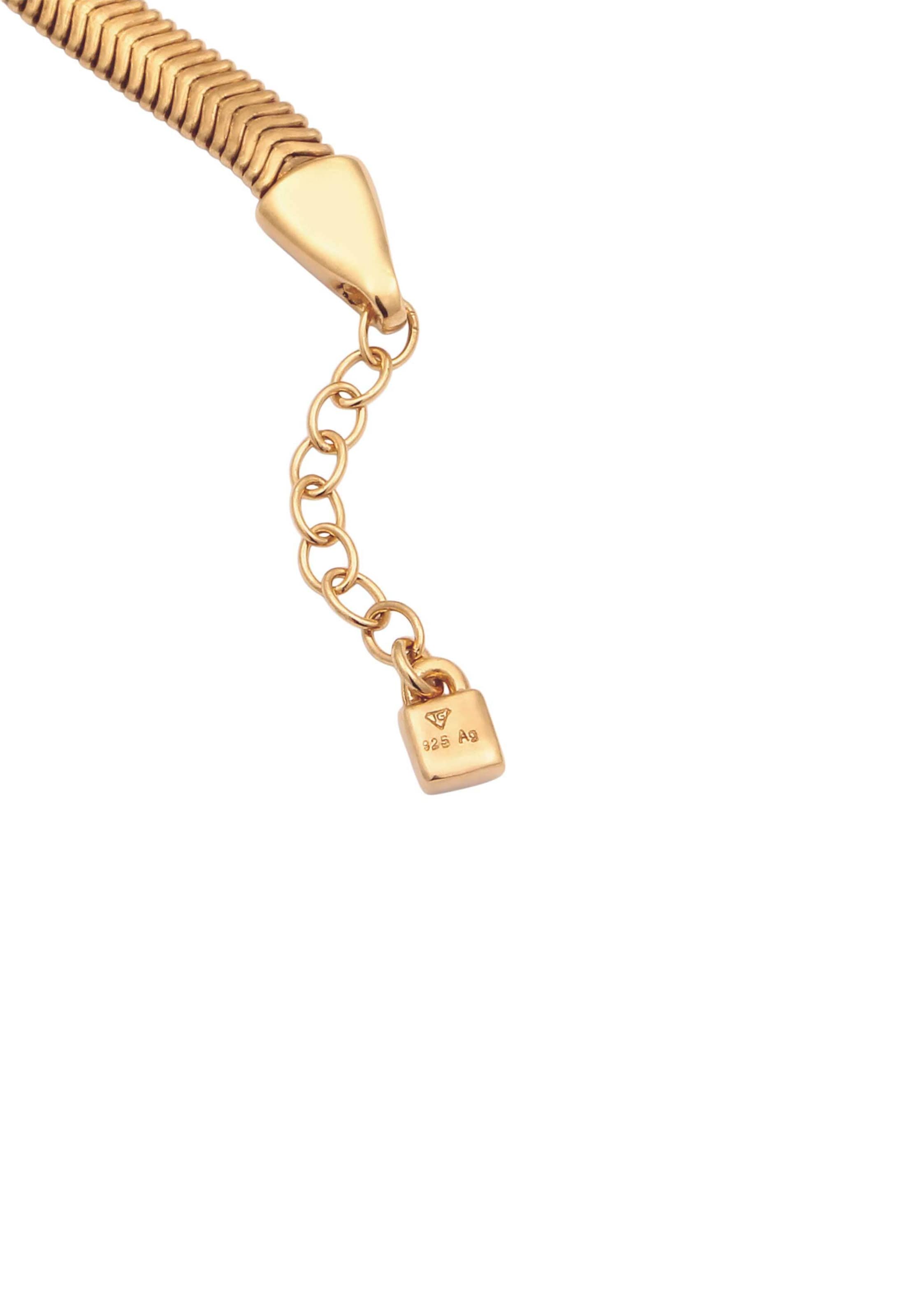 Stilnest Bracelet 'Schlangenkette' in Gold