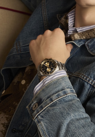 TIMEX Analogt ur 'Waterbury Heritage' i sølv