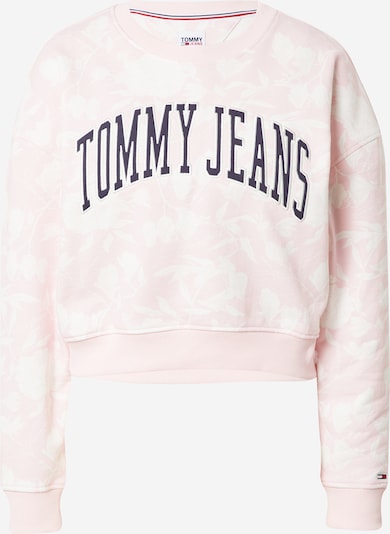 Tommy Jeans Sweatshirt in marine / hellpink / weiß, Produktansicht