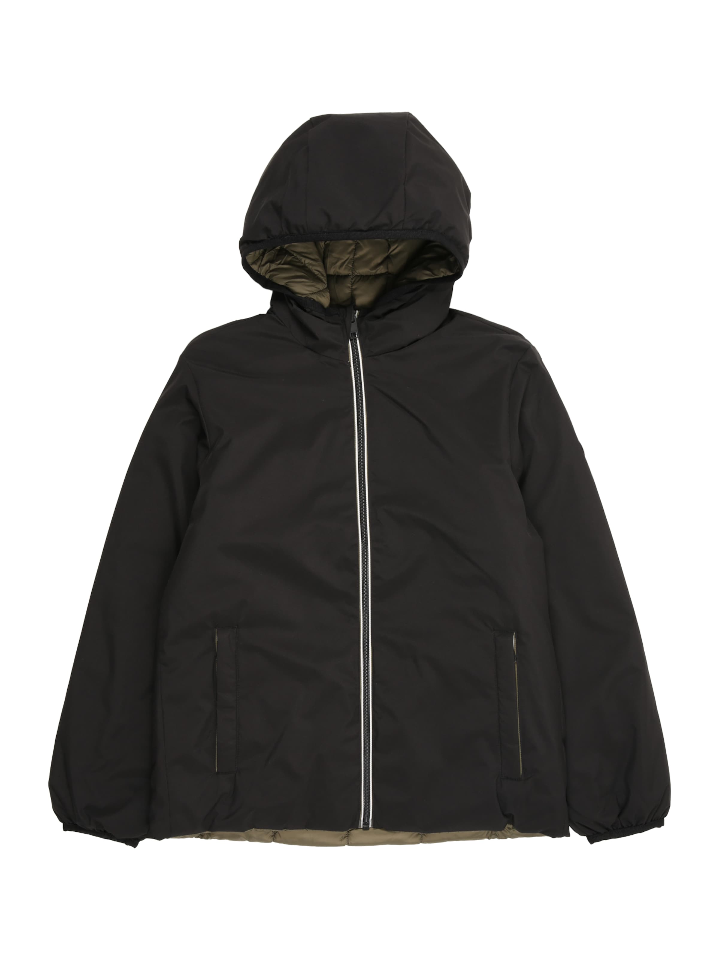 Jack & Jones Junior - Chaqueta de entretiempo 'JJEBROOK' en negro: frente