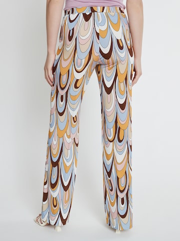 Ana Alcazar Loose fit Pants ' Kibori ' in Mixed colors