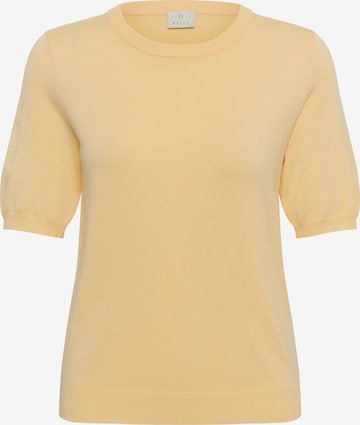 Pull-over 'KALizza' Kaffe en jaune : devant