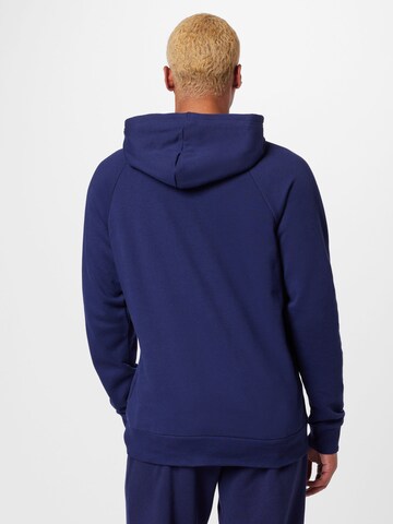 Sweat de sport UNDER ARMOUR en bleu