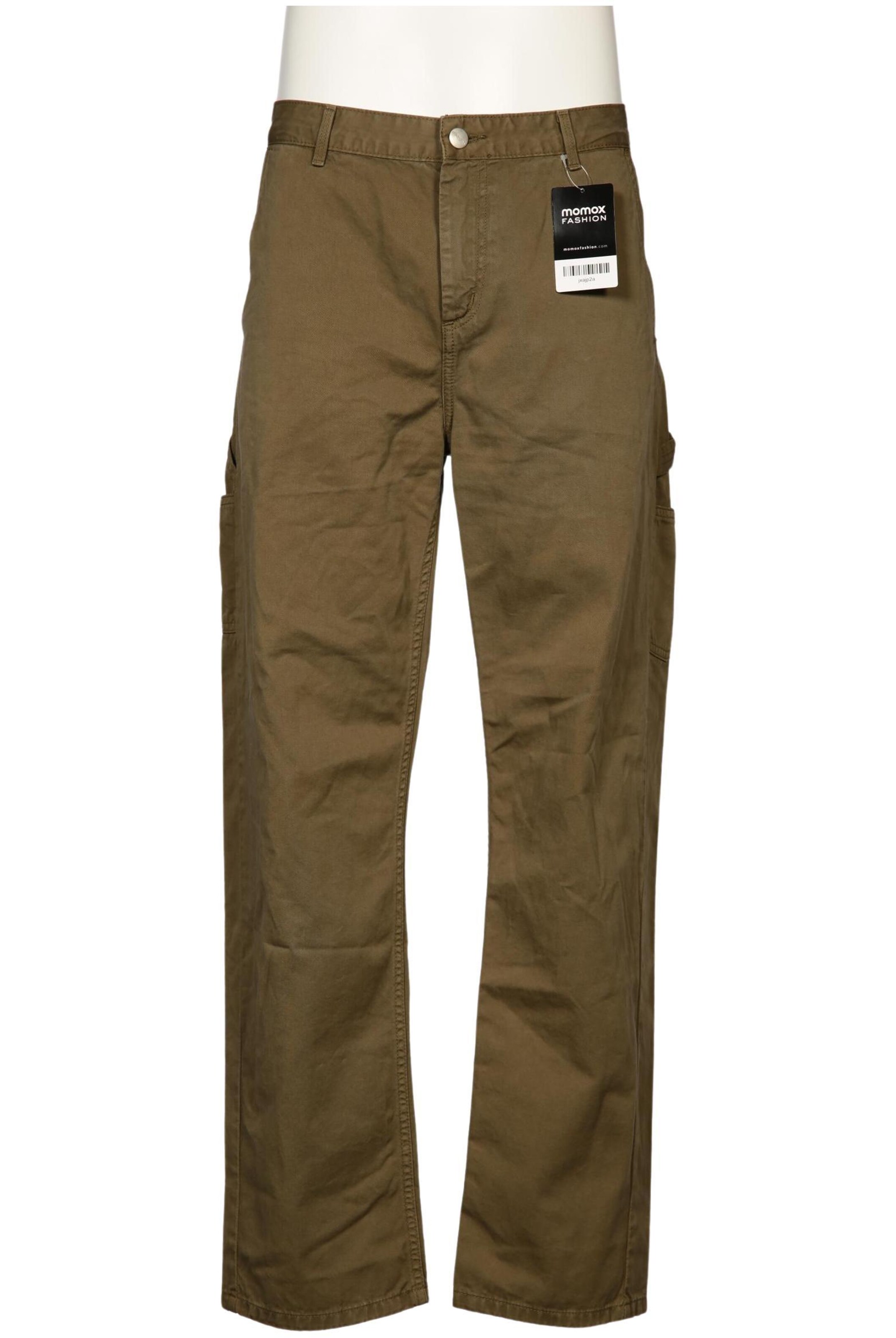 Carhartt WIP Stoffhose 27 in Grün: Vorderseite
