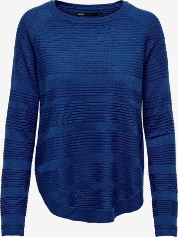 ONLY Sweater 'CAVIAR' in Blue: front