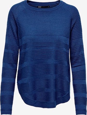 ONLY Sweater 'CAVIAR' in Blue: front