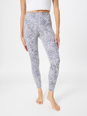 Skinny Pantalon de sport Onzie en gris : devant