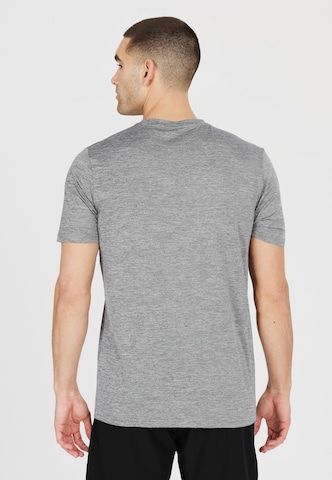 ENDURANCE Rovný strih Funkčné tričko 'Mell' - Sivá
