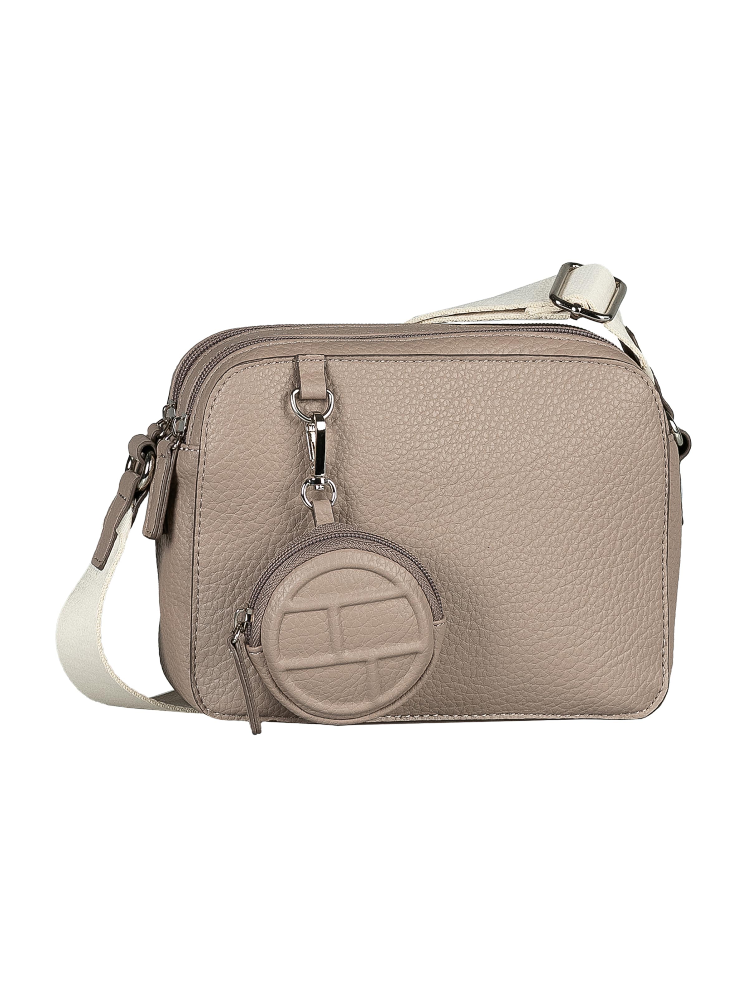 TOM TAILOR - Bolso de hombro 'Rima' en gris: frente