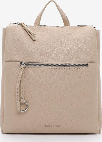 Suri Frey Rucksack 'Debby' in Beige: predná strana