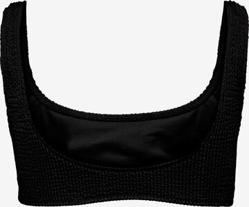 ONLY - Soutien Bustier Top de biquíni 'Amanda' em preto