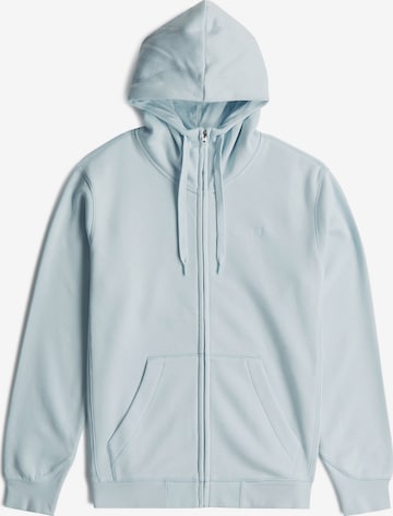 G-STAR Sweat jacket 'Premium Core' in Blue: front