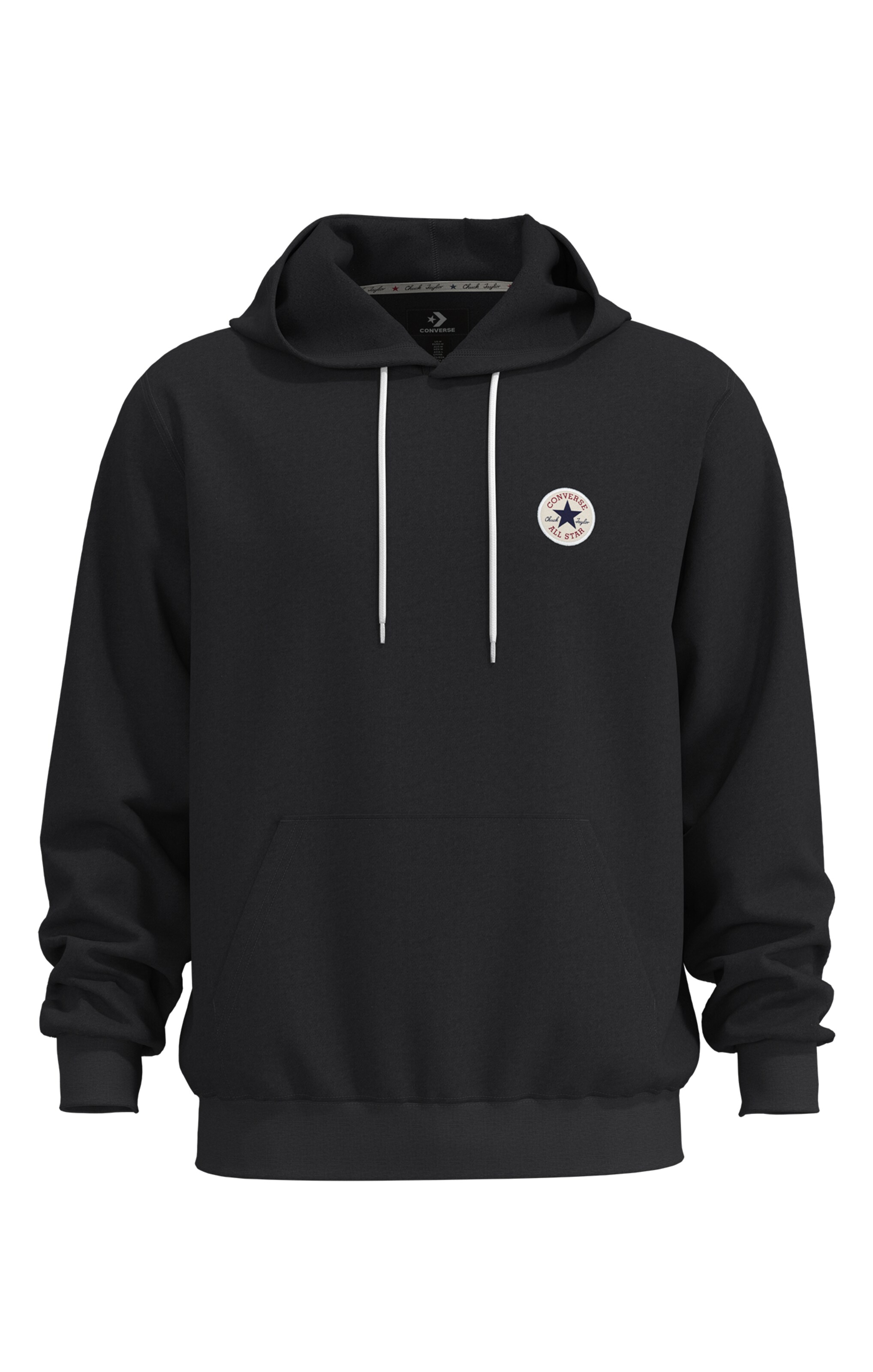 CONVERSE Sweatshirt in Black: front