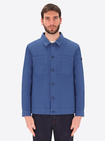 Distretto12 Regular Fit Hemd 'Portland' in Blau: Vorderseite