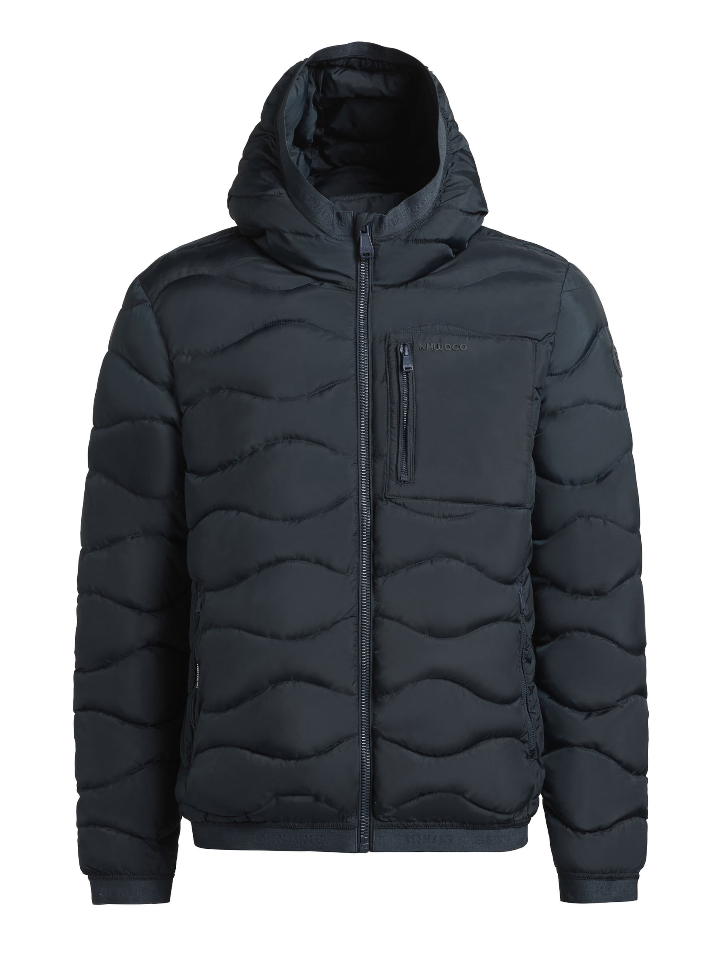 khujo Between-season jacket 'Omer' in Blue: front