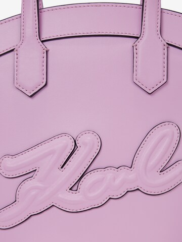Karl Lagerfeld Дамска чанта в лилав