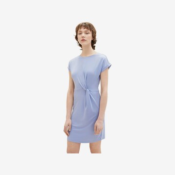 SUPREMO Dress in Blue: front