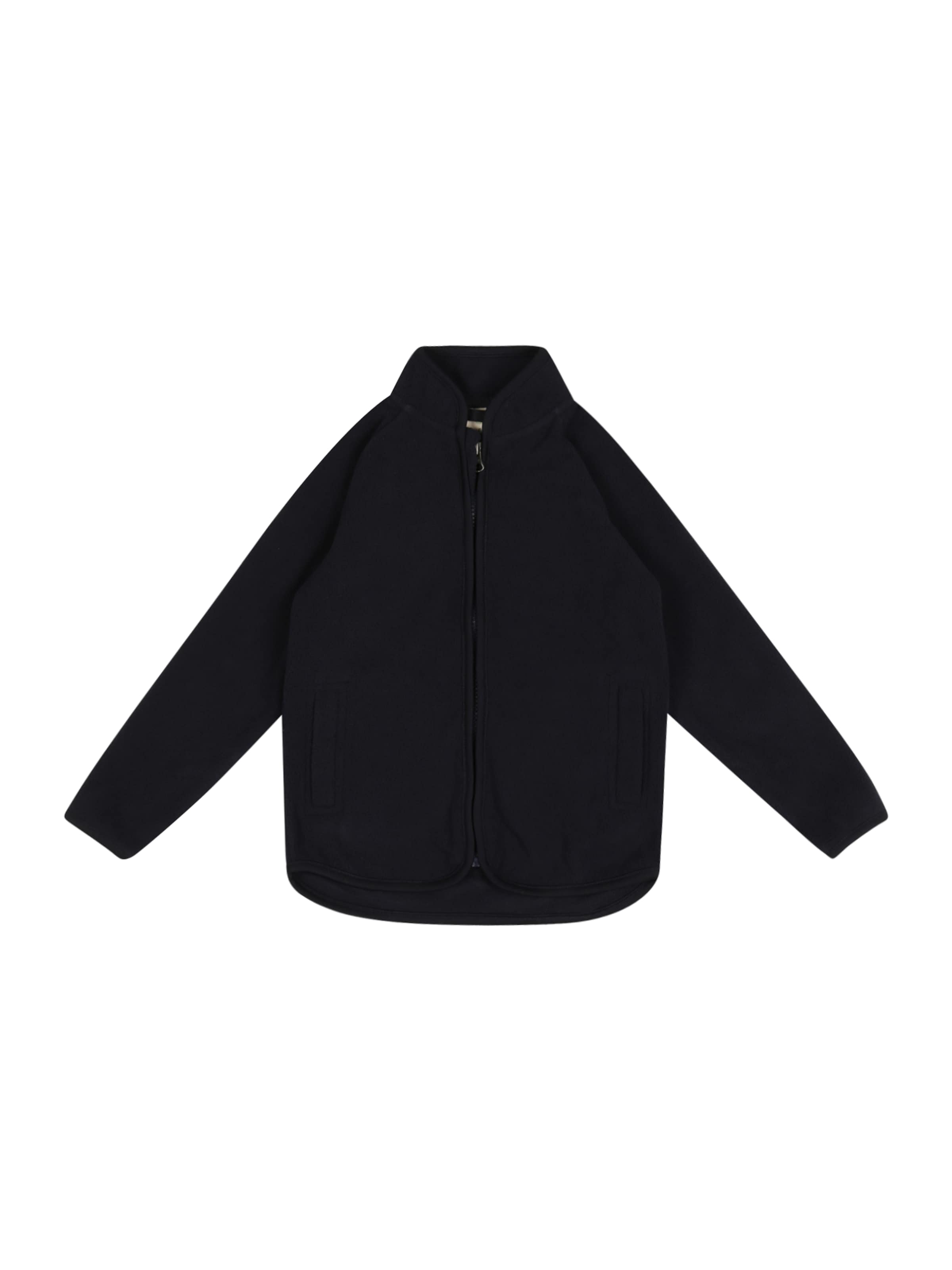 EN FANT Fleecejakke i sort: forside
