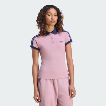 Maglietta di ADIDAS ORIGINALS in lilla: frontale