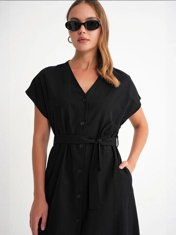 MixRay Kleid in Schwarz