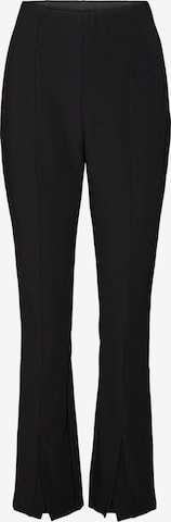 VERO MODA - Acampanado Pantalón 'Dari' en negro: frente